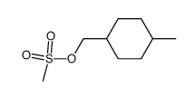 (4-methylcyclohexyl)methyl methanesulfonate结构式