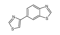 Benzothiazole, 6-(4-thiazolyl)- (8CI) picture