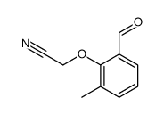 Acetonitrile, (2-formyl-6-methylphenoxy)- (9CI) picture