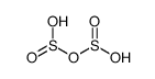 sulfino hydrogen sulfite结构式