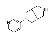 (3aR,6aS)-2-(3-Pyridinyl)octahydropyrrolo[3,4-c]pyrrole Structure