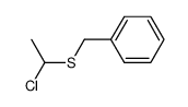 α-chloroethyl benzyl sulfide Structure