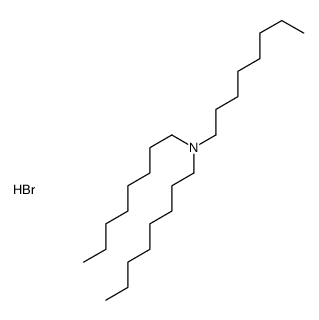 N,N-dioctyloctan-1-amine,hydrobromide Structure