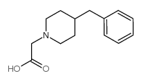 2-(4-benzylpiperidin-1-yl)acetic acid Structure