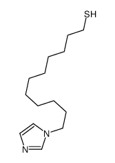 11-imidazol-1-ylundecane-1-thiol Structure