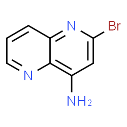 1,5-Naphthyridin-4-amine,2-bromo-(9CI) Structure