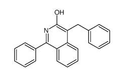 4-benzyl-1-phenyl-2H-isoquinolin-3-one Structure