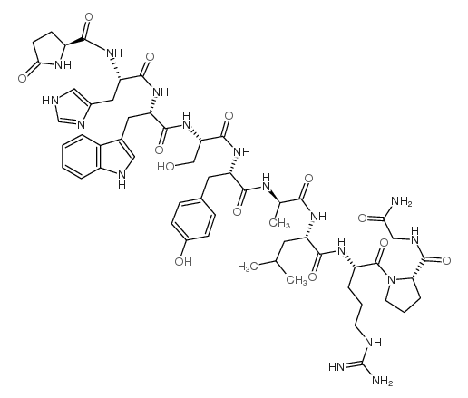 (D-Ala6)-LHRH acetate salt结构式