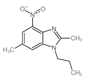 2,6-dimethyl-4-nitro-1-propyl-benzoimidazole picture