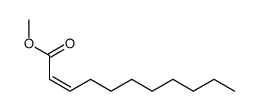 methyl (Z)-2-undecenoate结构式