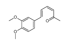 6-(3,4-dimethoxyphenyl)hexa-3,5-dien-2-one Structure