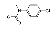 N-(4-chlorophenyl)-N-methylcarbamyl chloride结构式