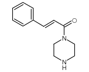 2-Propen-1-one,3-phenyl-1-(1-piperazinyl)- Structure