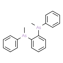 (1S,2S)-(-)-BIS(METHYLPHENYLARSINO)BENZENE结构式