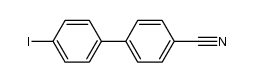 4'-iodo-biphenyl-4-carbonitrile结构式