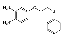 4-(2-phenylsulfanylethoxy)benzene-1,2-diamine Structure