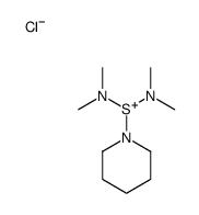 bis(dimethylamino)-piperidin-1-ylsulfanium,chloride结构式