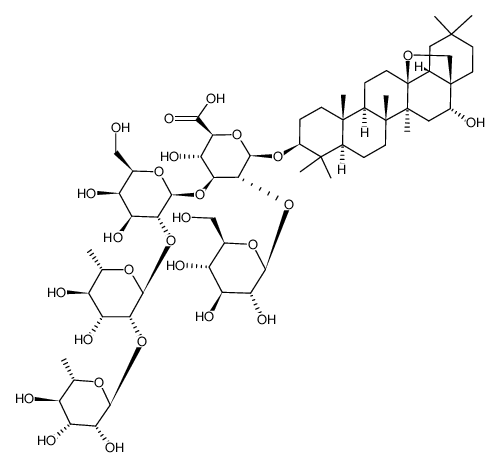 sakuraso-saponin Structure