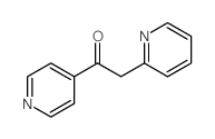 2-pyridin-2-yl-1-pyridin-4-yl-ethanone Structure