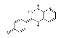 4-(2,4-dihydro-1H-pyrido[3,2-e][1,2,4]triazin-3-ylidene)cyclohexa-2,5-dien-1-one结构式