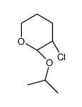 (2S,3R)-3-chloro-2-propan-2-yloxyoxane结构式