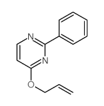 2-phenyl-4-prop-2-enoxy-pyrimidine Structure