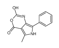 5-methyl-7-phenyl-1,6-dihydropyrrolo[3,4-d][1,3]oxazine-2,4-dione Structure