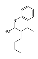 2-ethyl-N-phenylhexanamide结构式