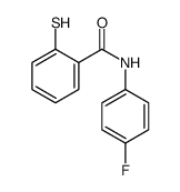 Benzamide, N-(4-fluorophenyl)-2-mercapto- (9CI)结构式