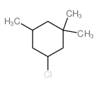 Cyclohexane,3-chloro-1,1,5-trimethyl- structure