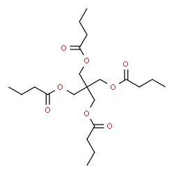 Tetrakis(butyric acid)(methanetetrayltetrakismethylene) ester结构式