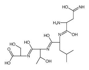 (2S)-2-[[(2S,3R)-2-[[(2S)-2-[[(2S)-2,4-diamino-4-oxobutanoyl]amino]-4-methylpentanoyl]amino]-3-hydroxybutanoyl]amino]-3-hydroxypropanoic acid结构式