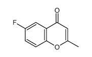 6-氟-2-甲色酮结构式