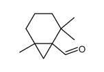 (2,2,6-trimethylbicyclo[4.1.0]hept-1-yl)carboxaldehyde Structure