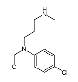 N-(4-chlorophenyl)-N-[3-(methylamino)propyl]formamide Structure