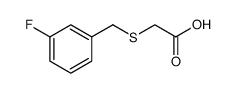 Acetic acid, 2-[[(3-fluorophenyl)methyl]thio] picture