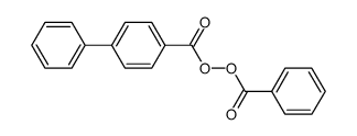 benzoyl-(biphenyl-4-carbonyl)-peroxide Structure