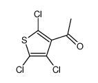 1-(2,4,5-trichlorothiophen-3-yl)ethanone结构式