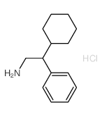 2-cyclohexyl-2-phenyl-ethanamine结构式