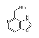 3H-Imidazo[4,5-c]pyridine-4-methanamine结构式