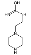 Urea, [2-(1-piperazinyl)ethyl]- (9CI) structure