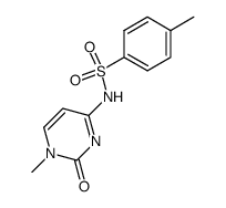 1-methyl-N4-( p-toluenesulfonyl)cytosine结构式