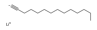 lithium,tetradec-1-yne Structure