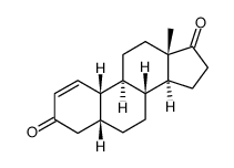 (5β)-Estr-1-ene-3,17-dione结构式