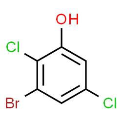 3-Bromo-2,5-dichlorophenol Structure