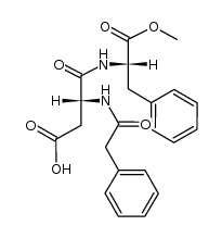 N-phenacetyl-D-L-aspartame Structure