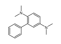 2-phenyl-N,N,N',N'-tetramethylphenylene-1,4-diamine结构式