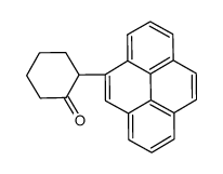 2-pyren-4-ylcyclohexan-1-one Structure