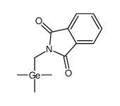 2-(trimethylgermylmethyl)isoindole-1,3-dione Structure