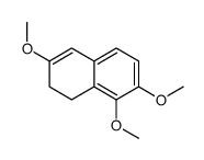 3,7,8-三甲氧基-1,2-二氢萘结构式